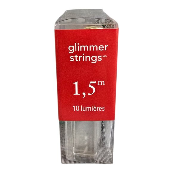NEW Pier 1 Imports Glimmer Strings Flexible LED Lights Holly Berry 10 Lights 5" - Picture 3 of 7